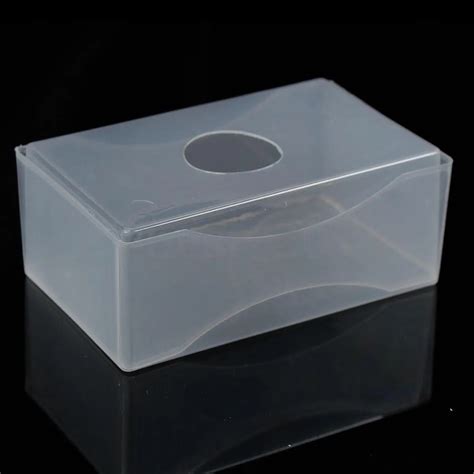 business card boxes plastic